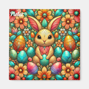 PIETER ~ Osterhasen und Eier ~ Magnet