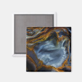 Pietersit Gestein Magnet (Vorderseite/Rückseite)