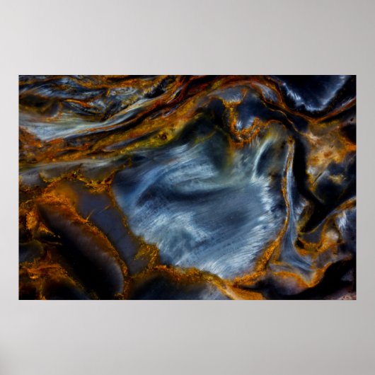 Pietersite Rock Poster (Vorne)