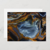 Pietersite Rock Postkarte (Vorne/Hinten)