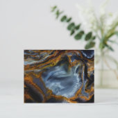 Pietersite Rock Postkarte (Stehend Vorderseite)