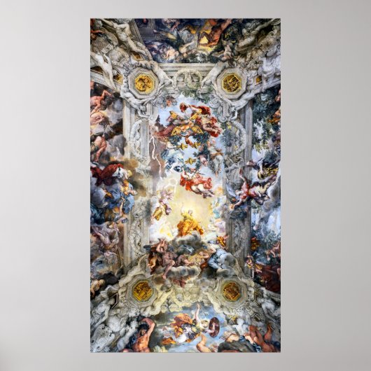 Pietro da Cortona – Triumph of Divine Providence Poster (Vorne)