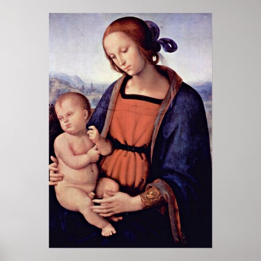 Pietro Perugino - Madonna Poster (Vorne)
