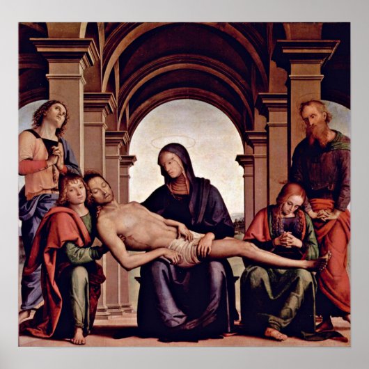 Pietro Perugino - Pieta Poster (Vorne)