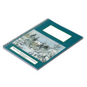 Piette's House in Montfoucault Landschaft Notizblock (Linke Seite)