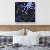 Pieuvre Leinwanddruck (Insitu (Schlafzimmer))