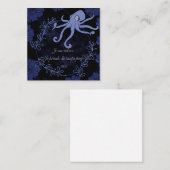 Pieuvre Quadratische Visitenkarte (Vorne/Hinten)