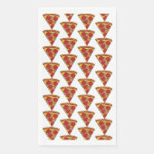 piezas de pizza idiindividuales en patrón serviette (Vorderseite)