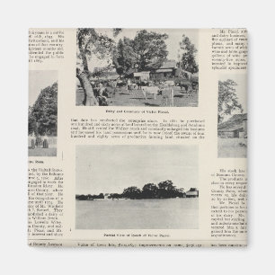 Piezzi Ranch, Harris Vineyard, Kalifornien Magnet