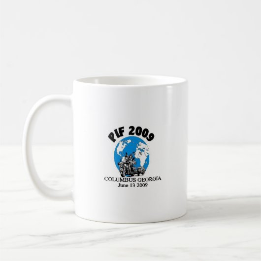 PIF Logo-Tasse 2009 Kaffeetasse (Links)
