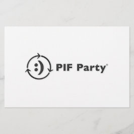 PIF-Party-Mitteilungskarten