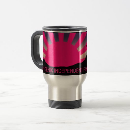 PIFMG COFFEE REISE MUG REISEBECHER (Vorderseite Links)