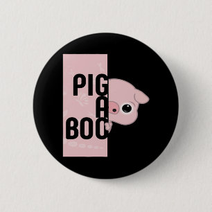 Pig A Boo Button