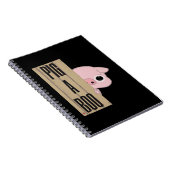 Pig A Boo Fence Notizblock (Rechte Seite)
