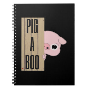 Pig A Boo Fence Notizblock