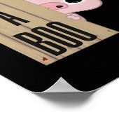 Pig A Boo Fence Poster (Ecke)