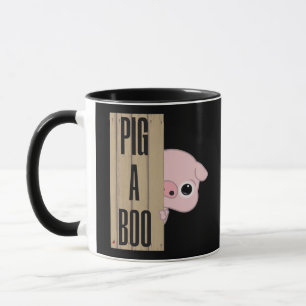 Pig A Boo Fence Tasse