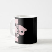 Pig A Boo Kaffeetasse (Vorderseite Links)
