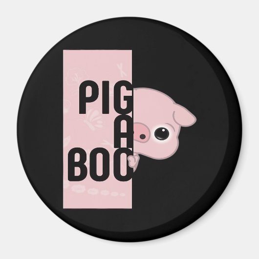 Pig A Boo Magnet (Vorne)