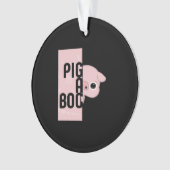 Pig A Boo Ornament (Vorderseite)