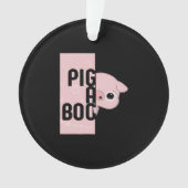 Pig A Boo Ornament (Vorderseite)