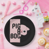 Pig A Boo Pappteller (Party)