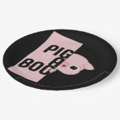 Pig A Boo Pappteller (Schrägansicht)