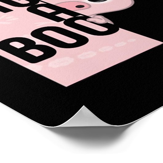 Pig A Boo Poster (Ecke)