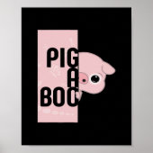 Pig A Boo Poster (Vorne)