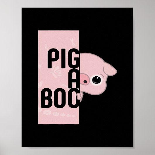 Pig A Boo Poster (Vorne)