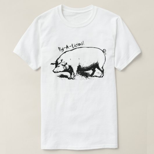 Pig-A-Licious GRILLEN TShirt (Design vorne)