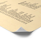 Pig Artery Veterinary Anatomy Chart Poster (Ecke)