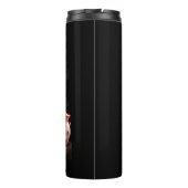 Pig Artwork – Mother Pig & Piglets Thermosbecher (Rückseite)