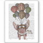 Pig Aufkleber (Vorderseite)