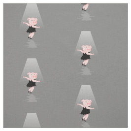 Pig Ballerina Stoff