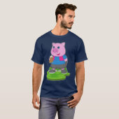 Pig Beer Tasse Beer T-Shirt (Vorne ganz)