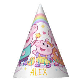 Pig Birthday Party Hat | Personalized Kids Hat Partyhütchen