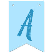 Pig Birthday Party Wimpelkette (Dritte Fahne)