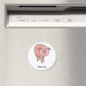 Pig Bite Me Magnet (In Situ (Geschirrspüler))