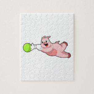 Pig Bowling Bowling Puzzle