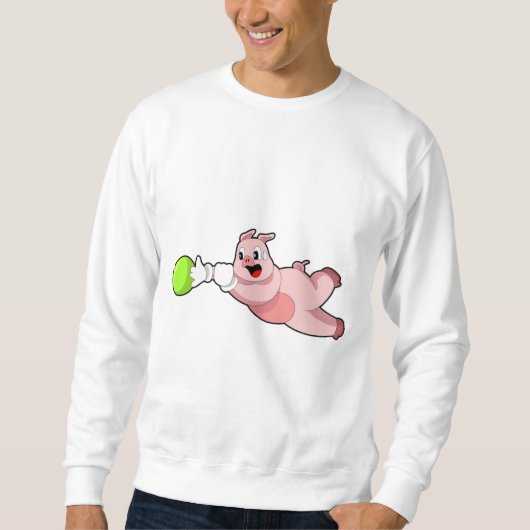 Pig Bowling Bowling Sweatshirt (Vorderseite)
