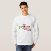 Pig Bowling Bowling T-Shirt (Vorne ganz)