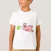 Pig Bowling Bowling T-Shirt (Vorderseite)