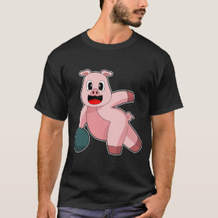 Pig Bowling Bowling T-Shirt