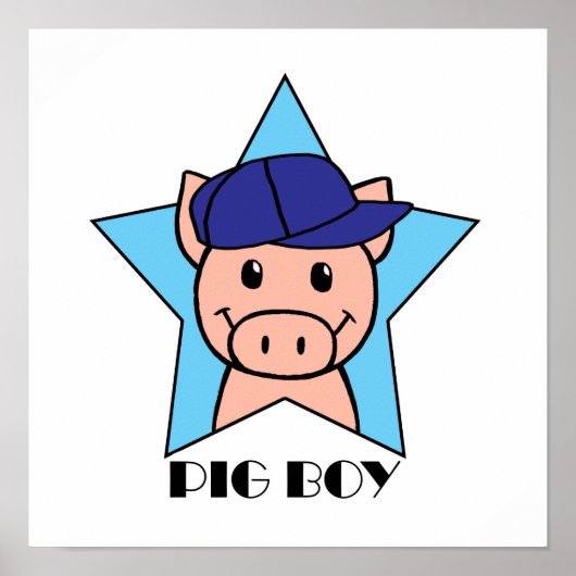 Pig Boy Poster (Vorne)