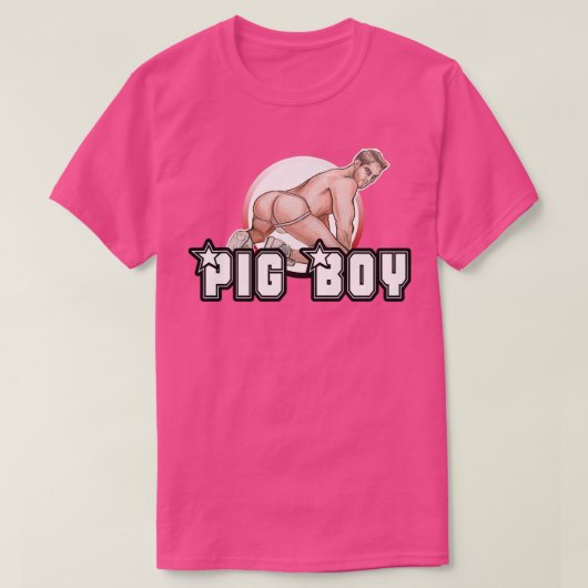 Pig Boys Botoms hoch T-Shirt (Design vorne)