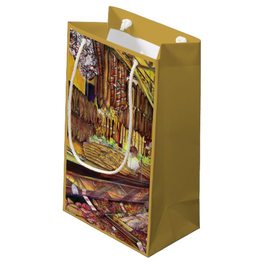 Pig, Budapest Kleine Geschenktüte (Rückseite Schrägansicht)