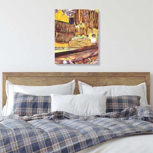 Pig, Budapest Leinwanddruck (Insitu (Schlafzimmer))