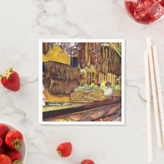 Pig, Budapest Serviette (Beispiel)