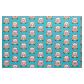 Pig-Cartoon-Muster Stoff (Fat Quarter (45,7 x 55,9 cm))